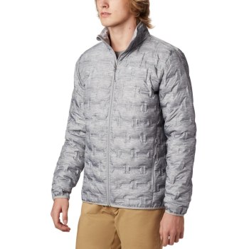 Columbia Delta Ridge Down Big, Chamarras Grises Para Hombre | 697183-FUP